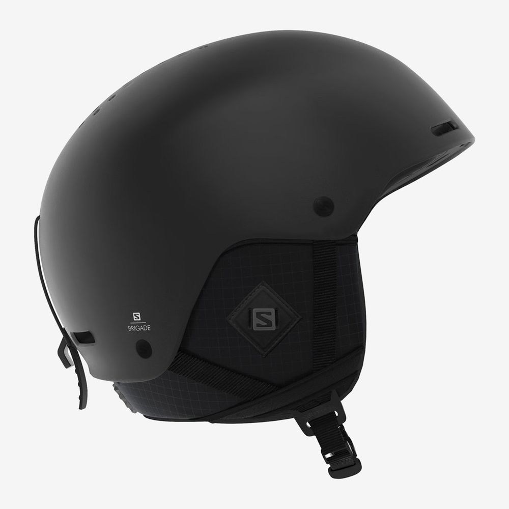 Helmets Salomon Homme Noir - Salomon BRIGADE+ - France (5376-KYXTL)